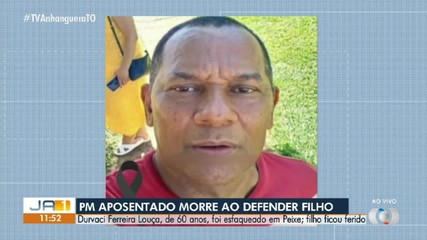 PM aposentado morre ao defender filho durante briga