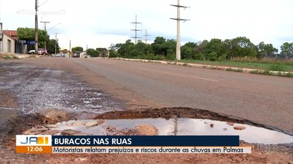 Motoristas relatam prejuízos e riscos durante período de chuvas em Palmas