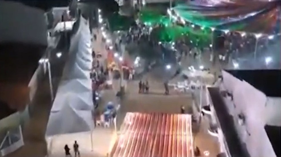 Prefeitura de cidade do norte da Bahia cancela tradicional festa de Santo Antônio por falta de verba — Foto: Reprodução/TV São Francisco 