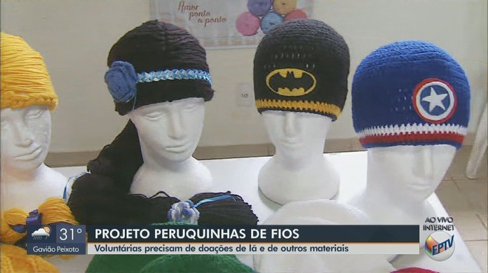 Projeto de Jundiaí confecciona toucas e perucas lúdicas para crianças em  tratamento contra o câncer, Sorocaba e Jundiaí