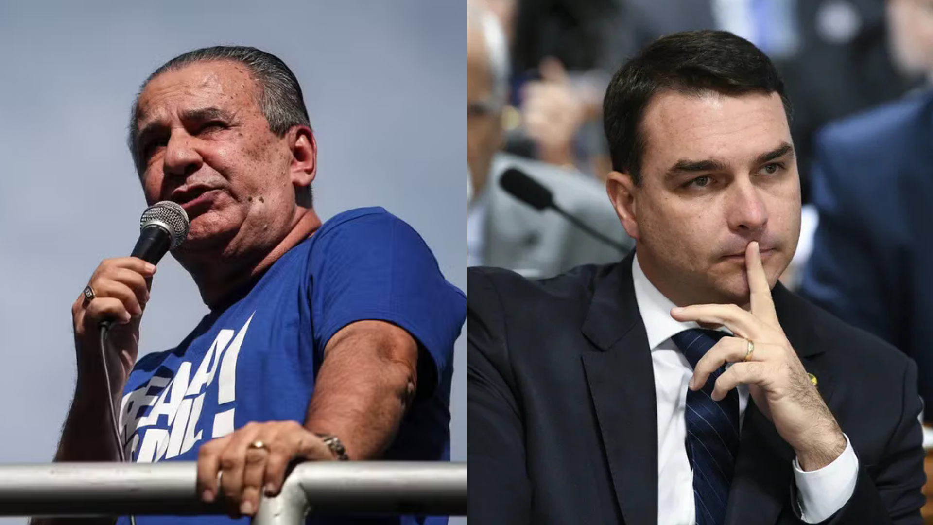 Associação vê propaganda eleitoral antecipada em culto de Malafaia e pede inelegibilidade de Flávio Bolsonaro