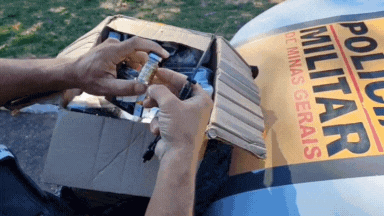 VÍDEO: Quase 500 frascos de anabolizantes são apreendidos em MG, um suspeito foi preso por tráfico