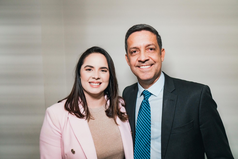 Carlos Kelsen é novo presidente da OAB-RN; Bárbara Paloma será a vice-presidente — Foto: Divulgação