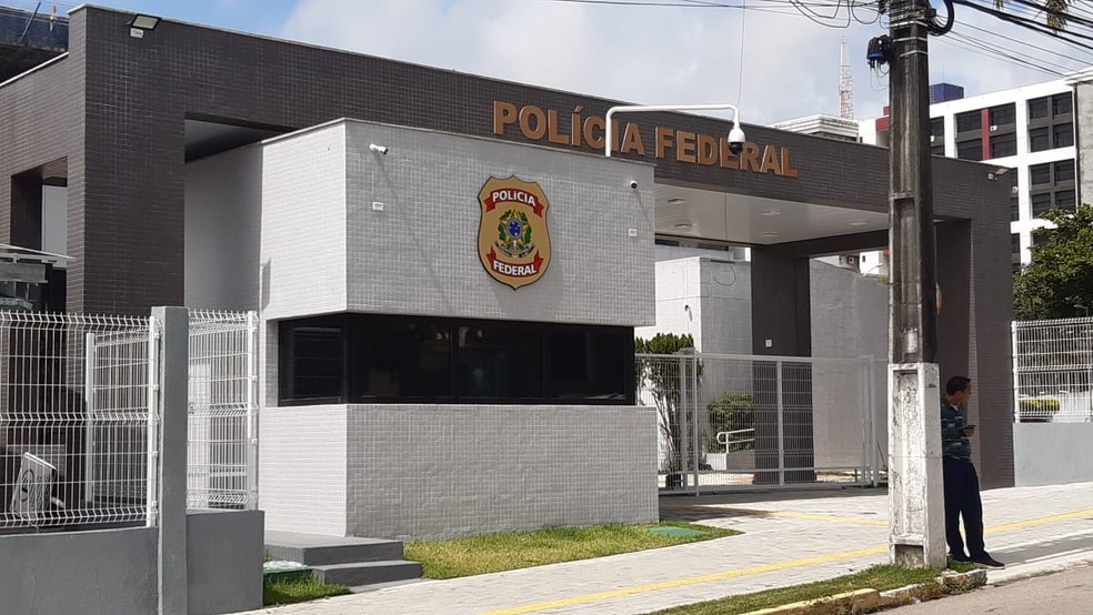 Sede da Polícia Federal em Natal, RN — Foto: Sérgio Henrique Santos/Inter TV Cabugi