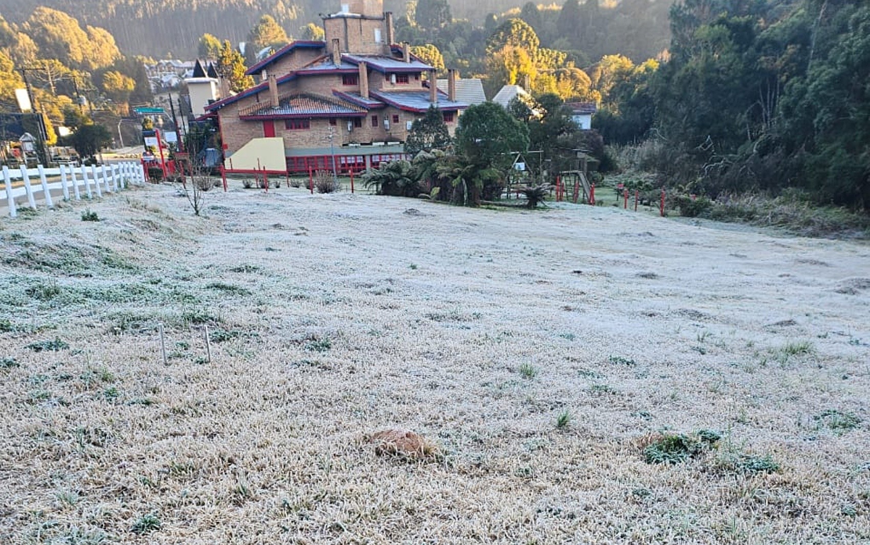 FOTOS: Geada é registrada pelo quarto dia consecutivo na Serra da Mantiqueira, no Sul de Minas