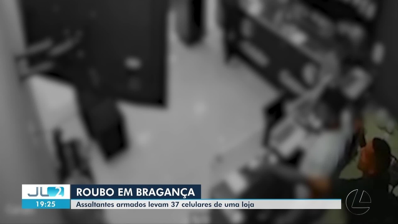 Dupla armada assalta loja e rouba 37 celulares no centro de Bragança, no PA