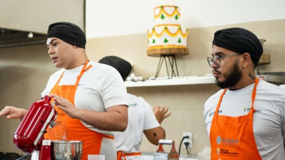 Escola de Gastronomia oferta 160 vagas para cursos gratuitos em Fortaleza no mês de maio. — Foto: Escola de Gastronomia Social/Divulgação
