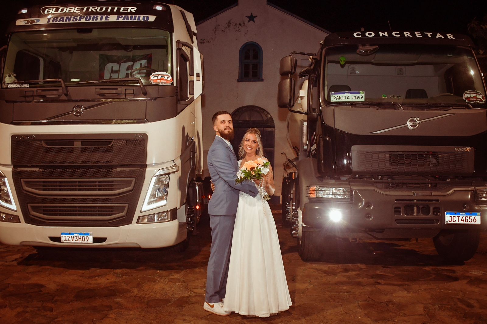 Conheça a história da Pakita caminhoneira, que foi ao próprio casamento  dirigindo caminhão no RS | Rio Grande do Sul | G1