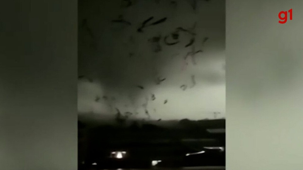 Passagem de tornado na China deixa 5 mortos e 33 feridos; veja vídeo