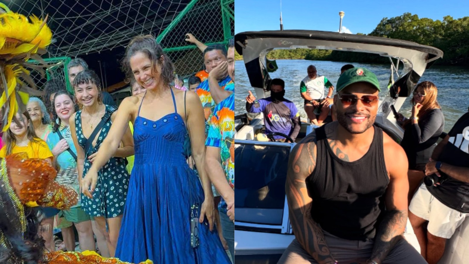 'Paraíso': cantor Tony Salles e atriz Camila Pitanga elogiam Piauí em visita; relembre personalidades que conheceram o estado 