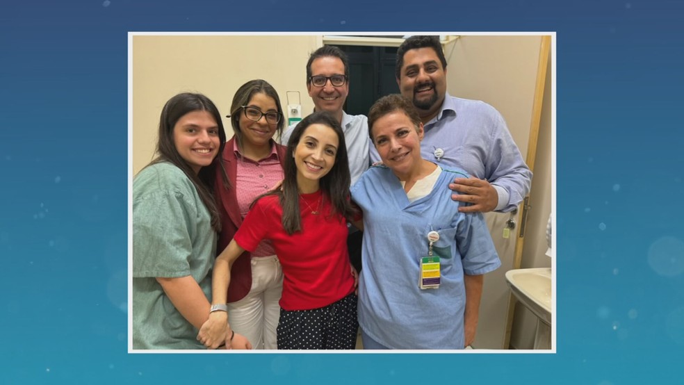 Além dos médicos, equipe interdisciplinar tem grande importância no pós-cirúrgico — Foto: Reprodução/TV TEM