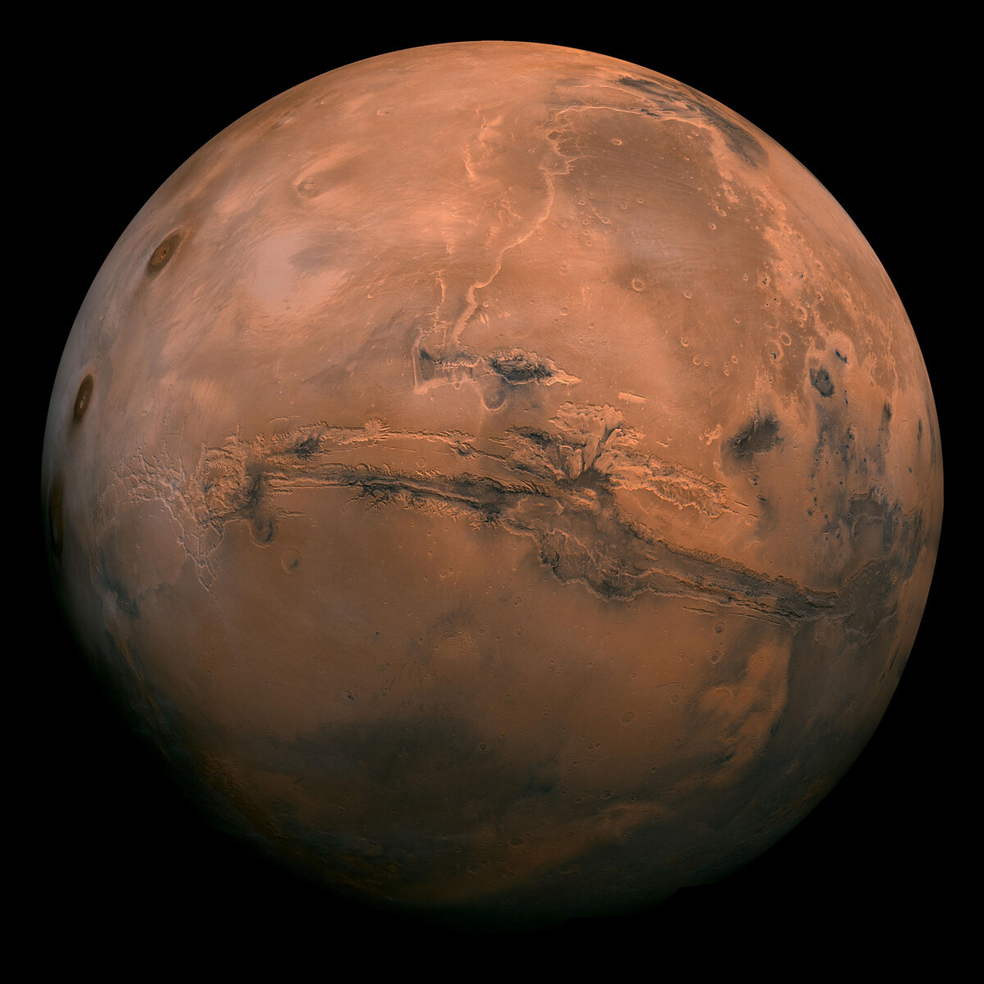 Pesquisadores descobrem resposta sobre cor vermelha do planeta — Foto: NASA/JPL-Caltech