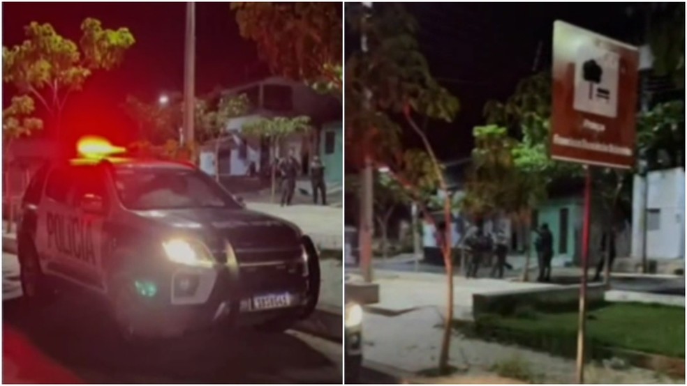 Policial é assassinado a tiros em praça na cidade de Granja, no Ceará; dois adolescentes são apreendidos — Foto: Wanderson Lima/Arquivo pessoal