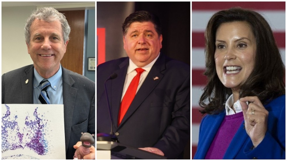 Candidatos que podem substituir Biden — Foto: Reprodução