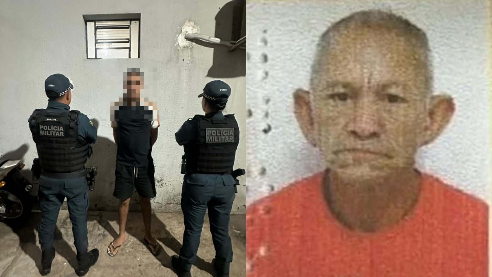 Jovem de 20 anos é preso por morte de idoso encontrado com marcas de tiros em Teresina