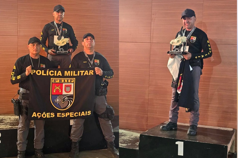 Equipe de Presidente Prudente teve participação de destaque na avaliação técnica e nas provas operacionais — Foto: 8º Baep/Divulgação