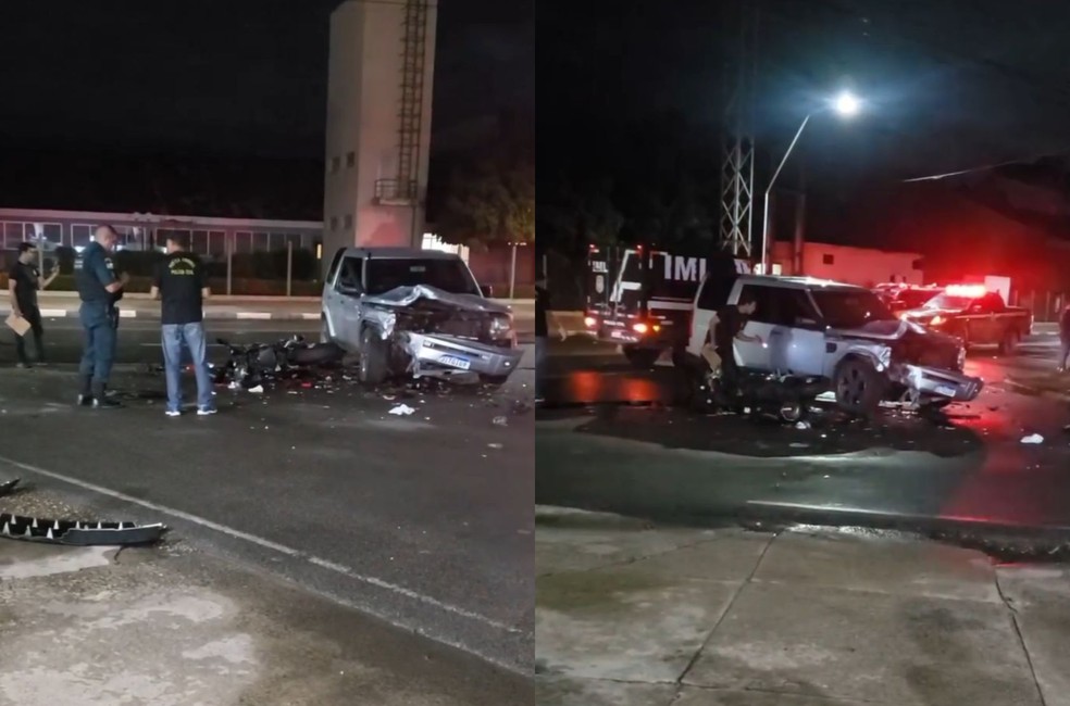 Acidente na Avenida Carlos Pereira de Melo, Boa Vista