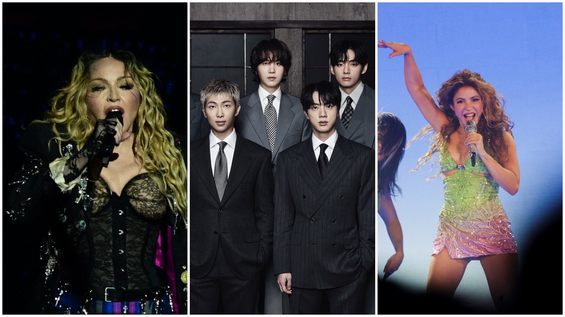 Copa do Mundo 2026 terá show de intervalo com Madonna, Shakira e BTS 