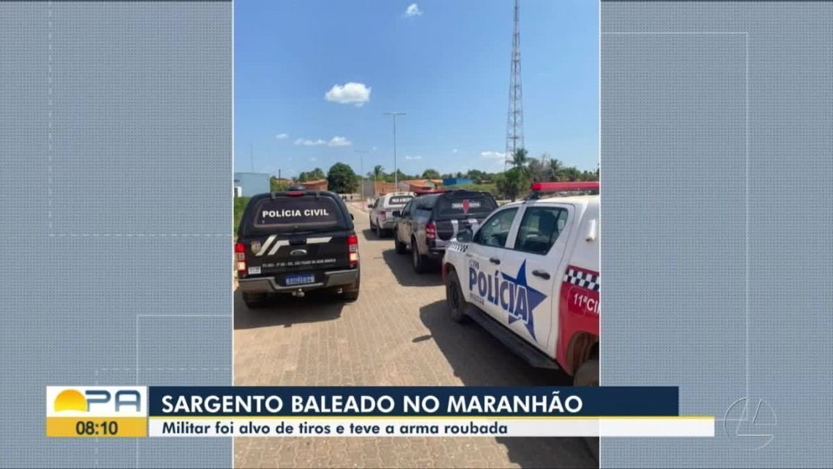 Suspeito de atirar contra sargento da PM paraense é preso no Maranhão