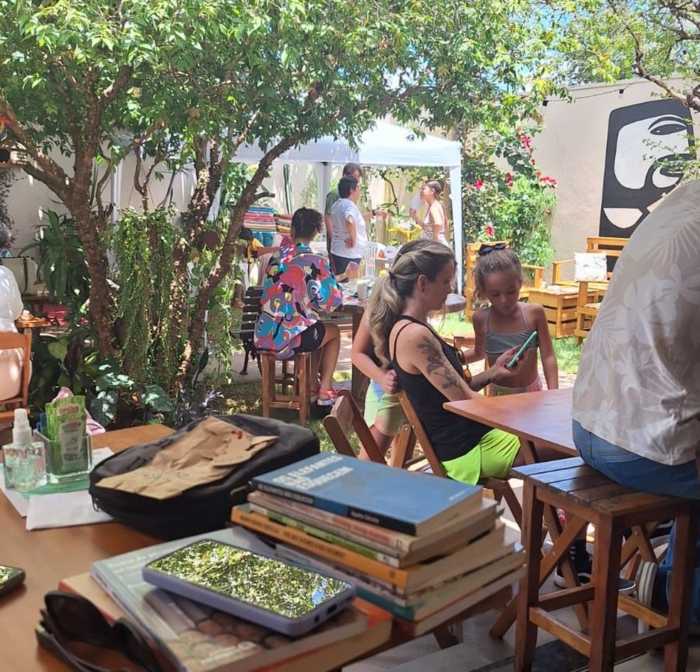 Sabi&aacute; Livros Uberl&acirc;ndia Santa M&ocirc;nica &mdash; Foto: Sabi&aacute; Livros/Arquivo Pessoal