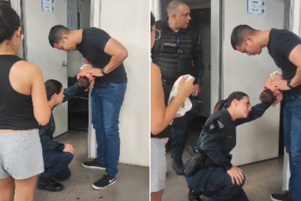 Recém-nascido de 15 dias é salvo por policiais após engasgar com leite em Campo Grande