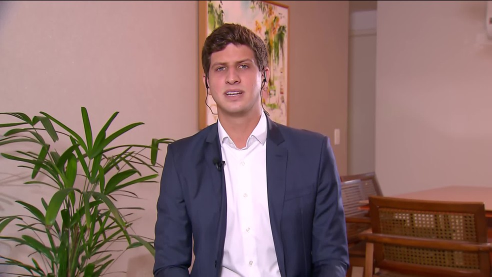 João Campos em imagem de arquivo — Foto: GloboNews