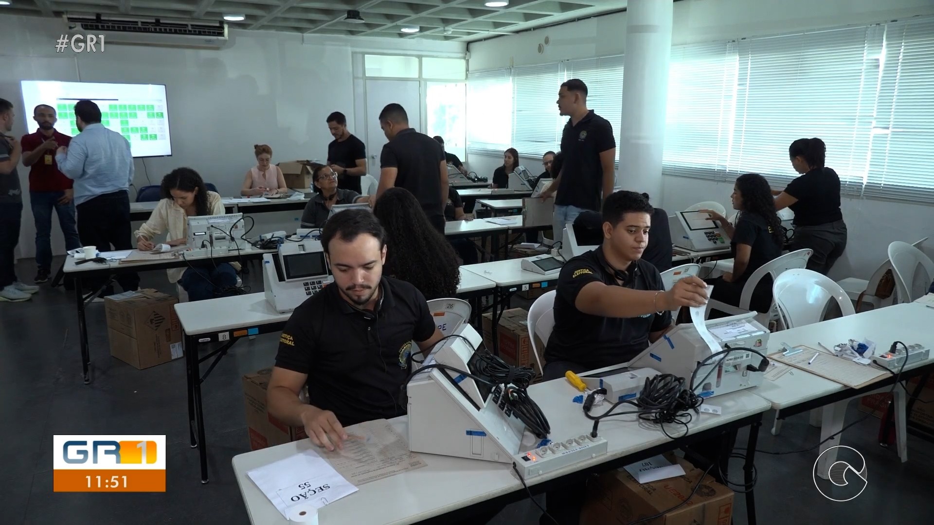 Urnas eletrônicas começam a ser preparadas para o 2º turno em Petrolina