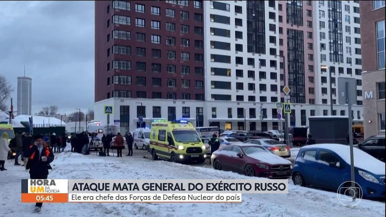 Atentado mata chefe da defesa nuclear e de armas químicas da Rússia em Moscou