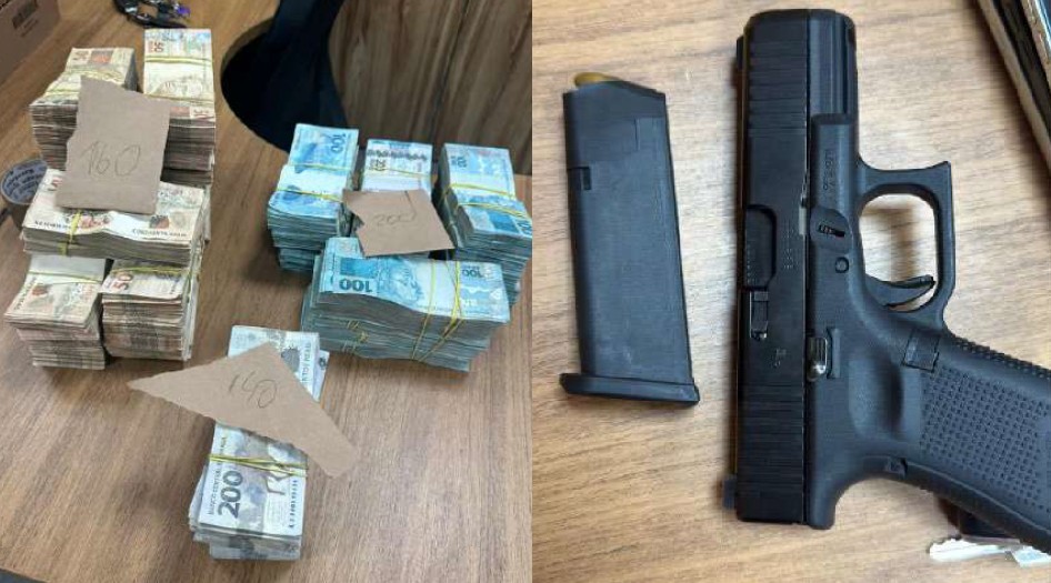 PF prende trio em flagrante após saque de R$ 500 mil em Belém, sob suspeita de lavagem com contratos de R$ 3,8 mi com órgão estadual