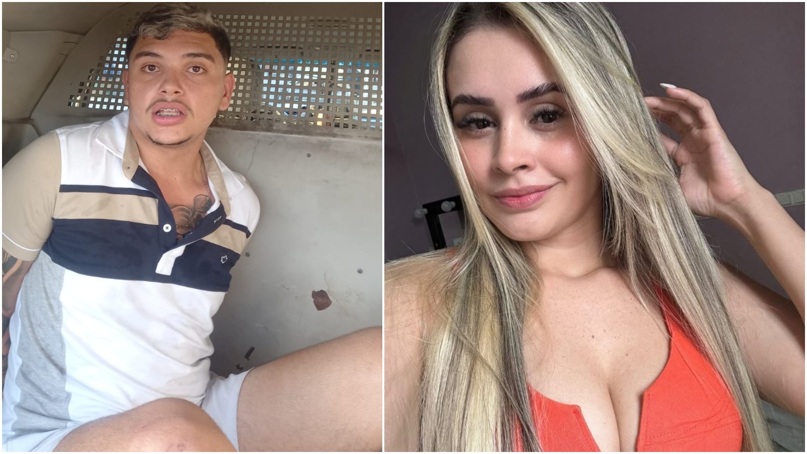 Casal é preso com carro roubado após perseguição da polícia na Grande Fortaleza; vídeo