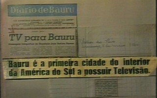 Dia Mundial da Televiso: Bauru foi palco do primeiro canal regional da Amrica Latina