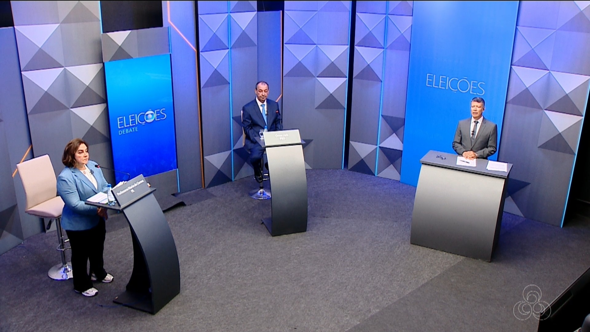 VÍDEOS: Candidatos do 2º turno ao governo do Amazonas participam de debate
