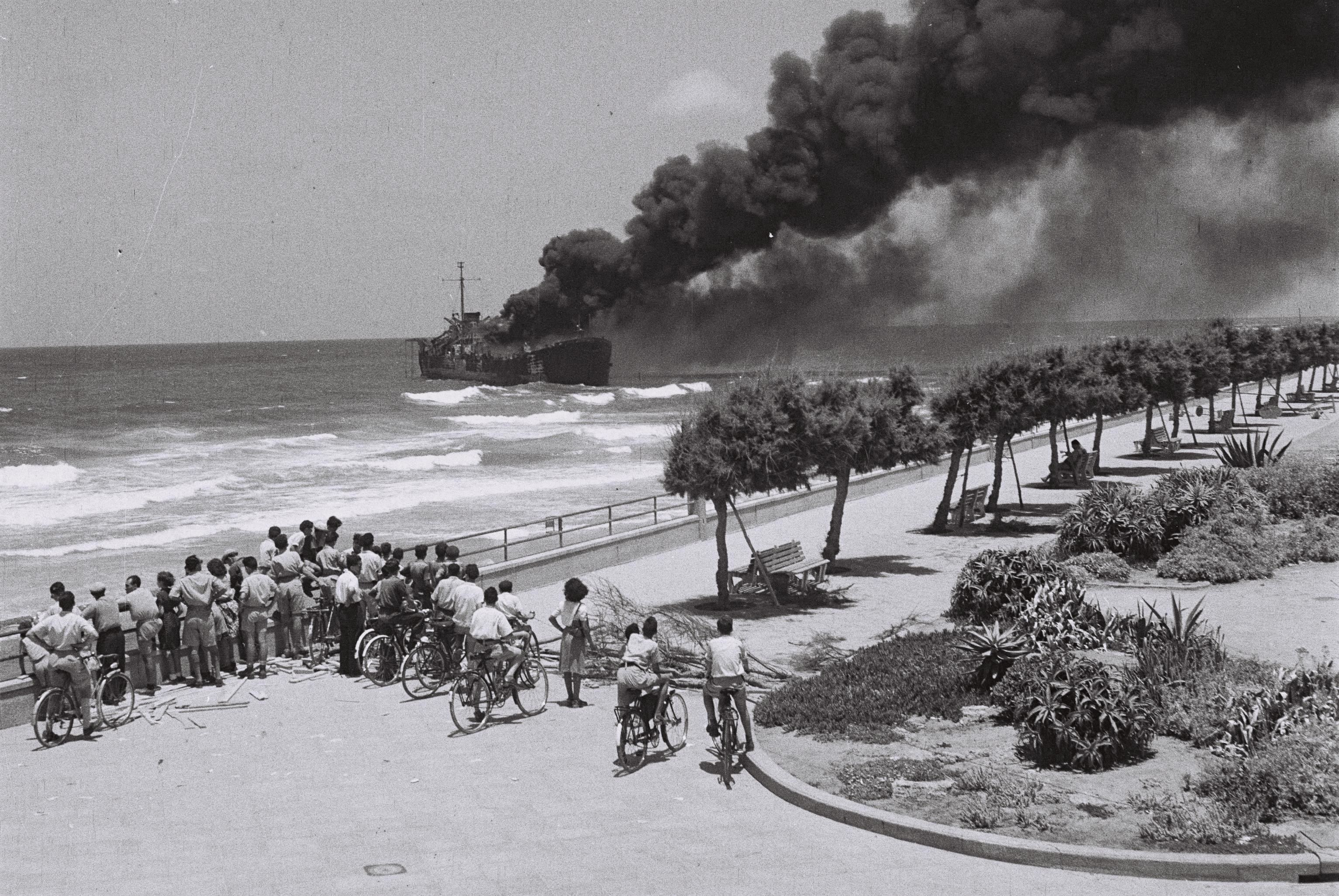Israel encontra navio que naufragou há 78 anos e quase provocou guerra civil