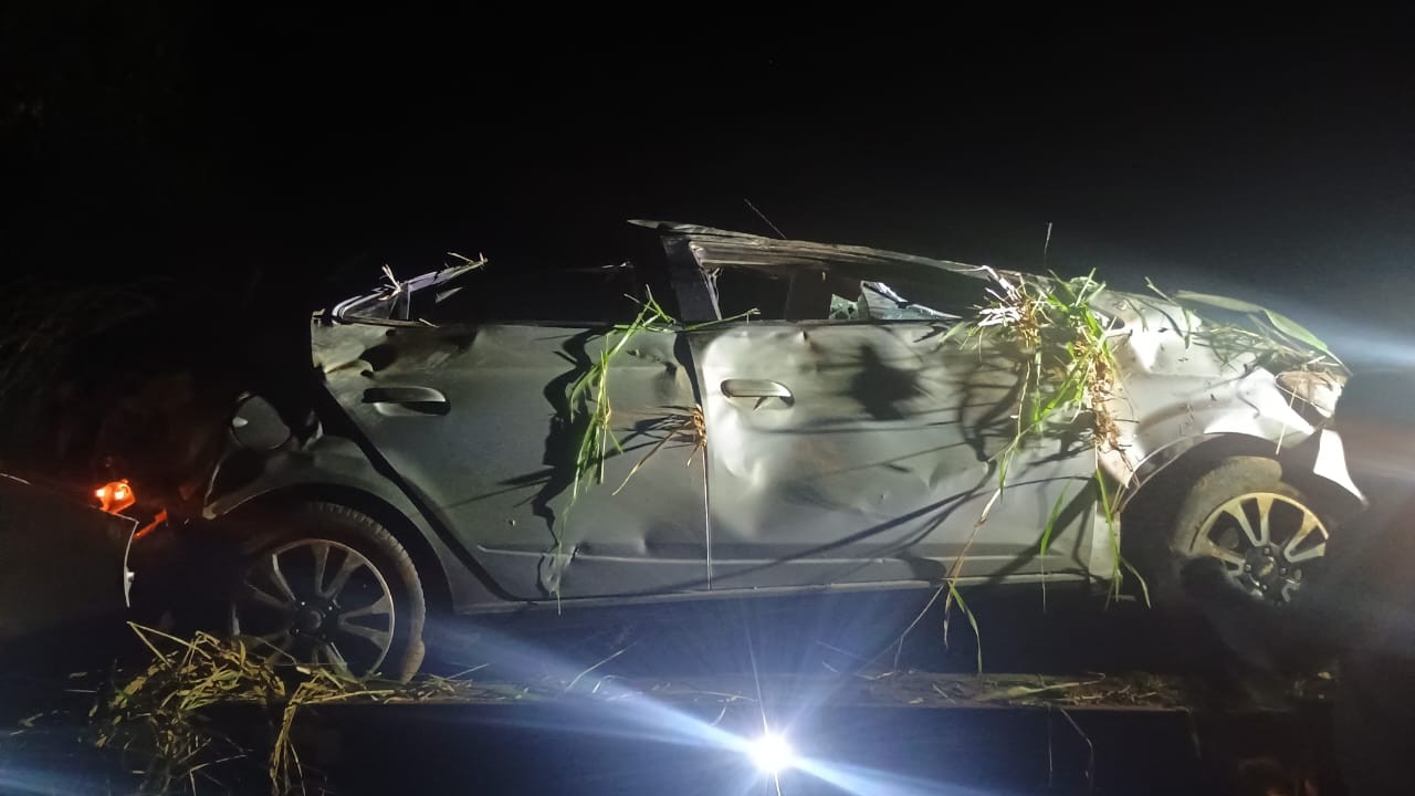 Motorista morre após capotamento na MG-050, em Pedra do Indaiá