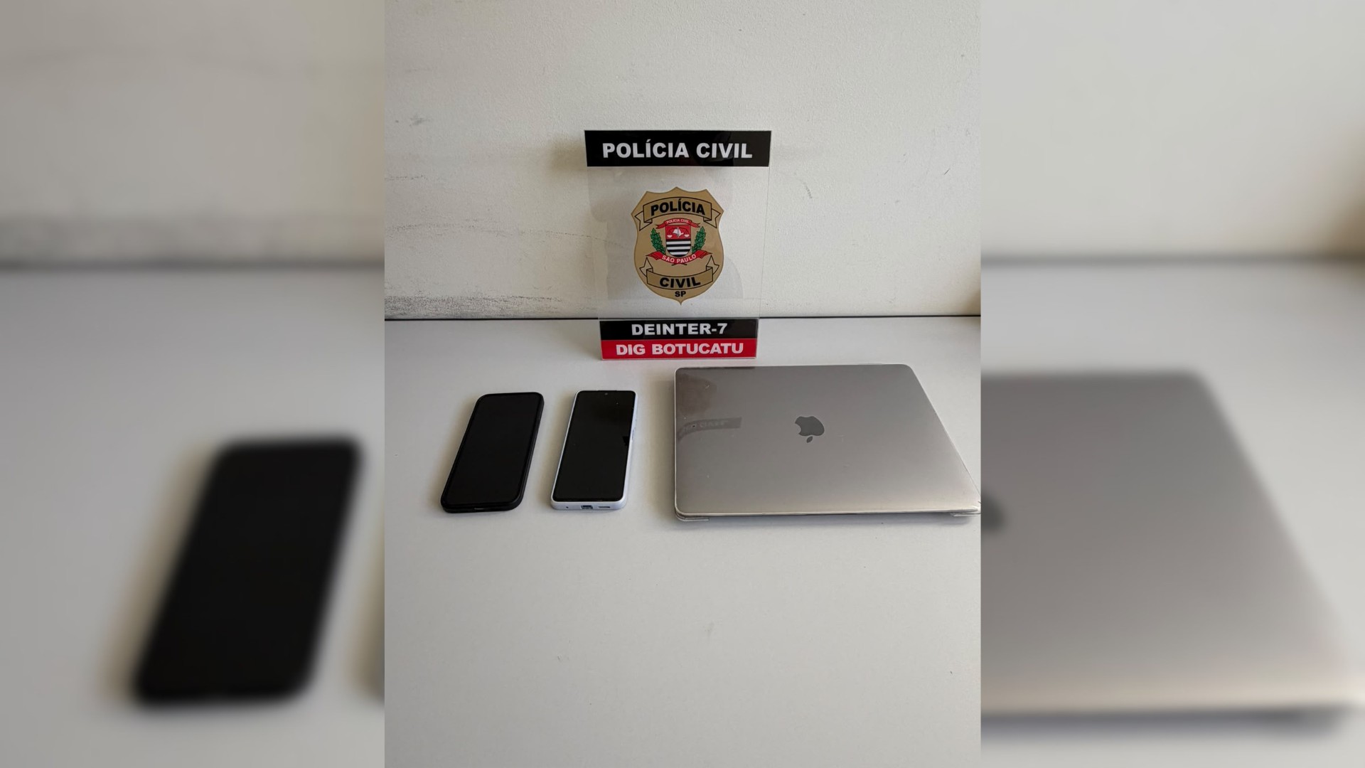 Polícia Civil apreende notebook e celulares de investigado por divulgar vídeos íntimos de ex-companheira