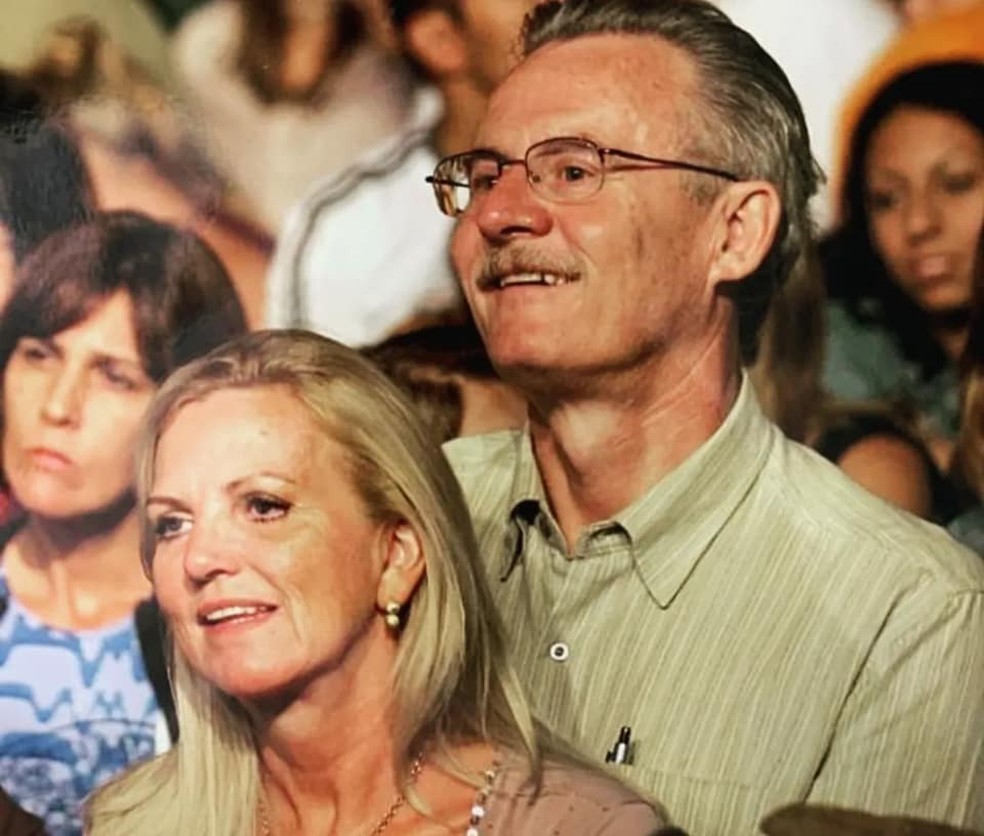 O ex-governador do Paraná, Orlando Pessuti, e a esposa Regina Pessuti — Foto: Redes sociais