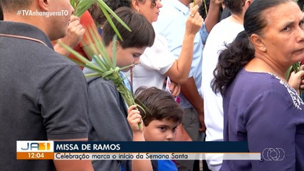 Missa de Ramos marca início da Semana Santa