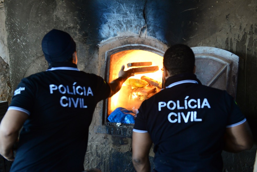Polícia Civil do Ceará realizou em junho primeira incineração de drogas de 2023 — Foto: Divulgação