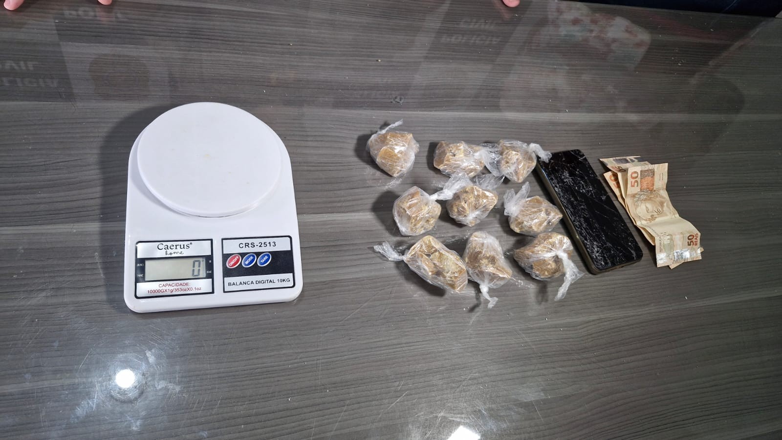 Polícia Civil apreende cerca de 430 gramas de crack em residência no Residencial Salvação