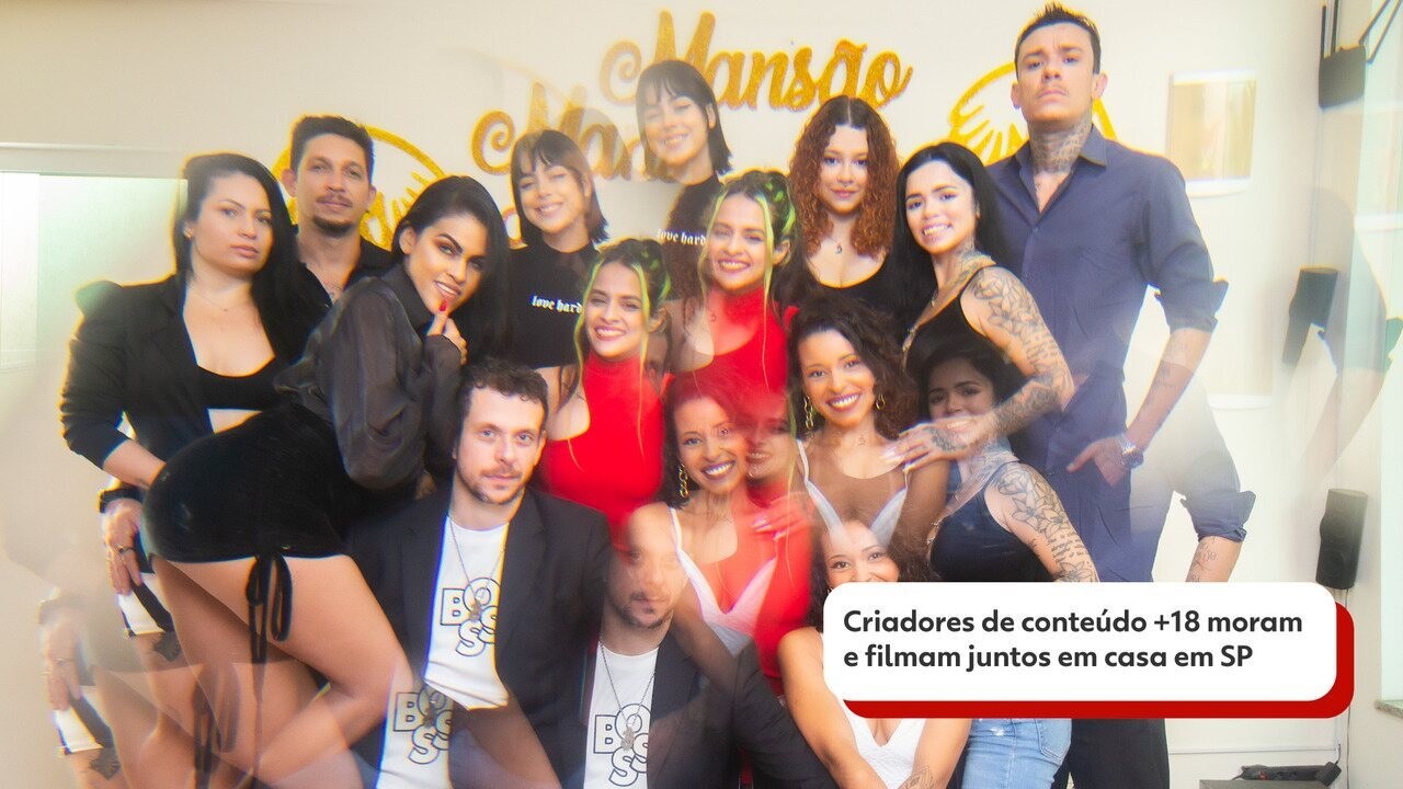Criadores de conteúdo +18 moram e filmam juntos em casa em SP