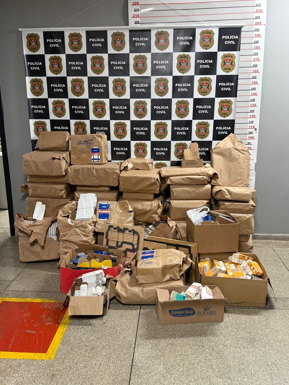 Polícia descobre esquema de venda de peças automotivas paralelas em caixas de itens originais em Campinas