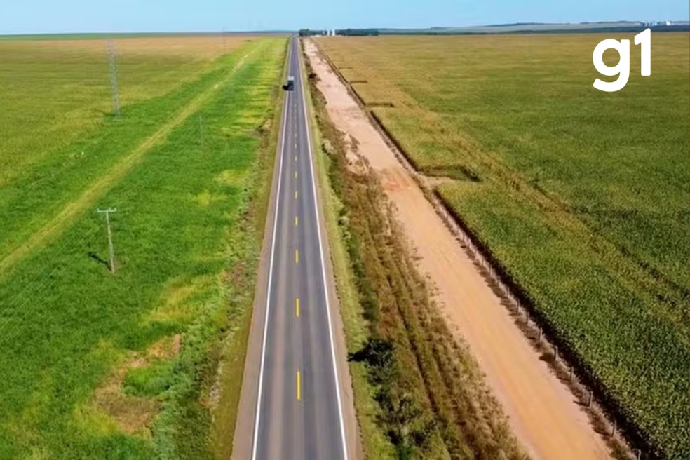 br-364 em Mato Grosso — Foto: DNIT/Divulgação