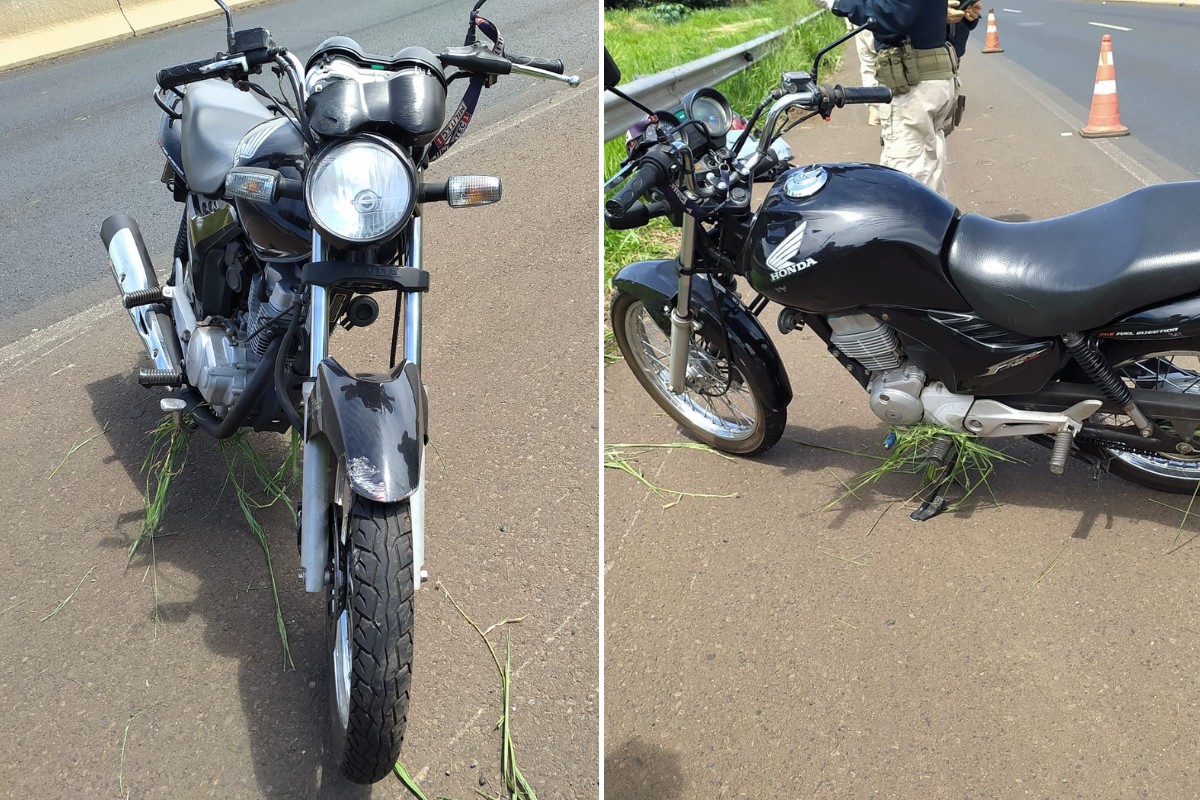 Garupa morre após motociclista perder controle da moto e bater contra defensa metálica em rodovia