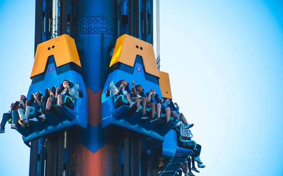 Big Tower no Beto Carrero World — Foto: Divulgação