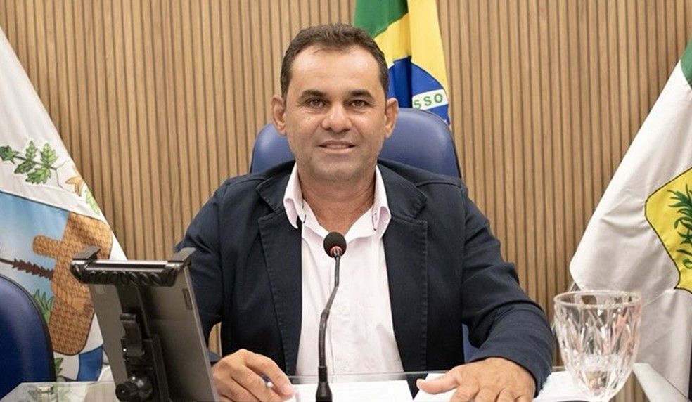 Presidente da Câmara Municipal de São Bento, José Eduardo, morreu em acidente no interior do RN — Foto: Reprodução