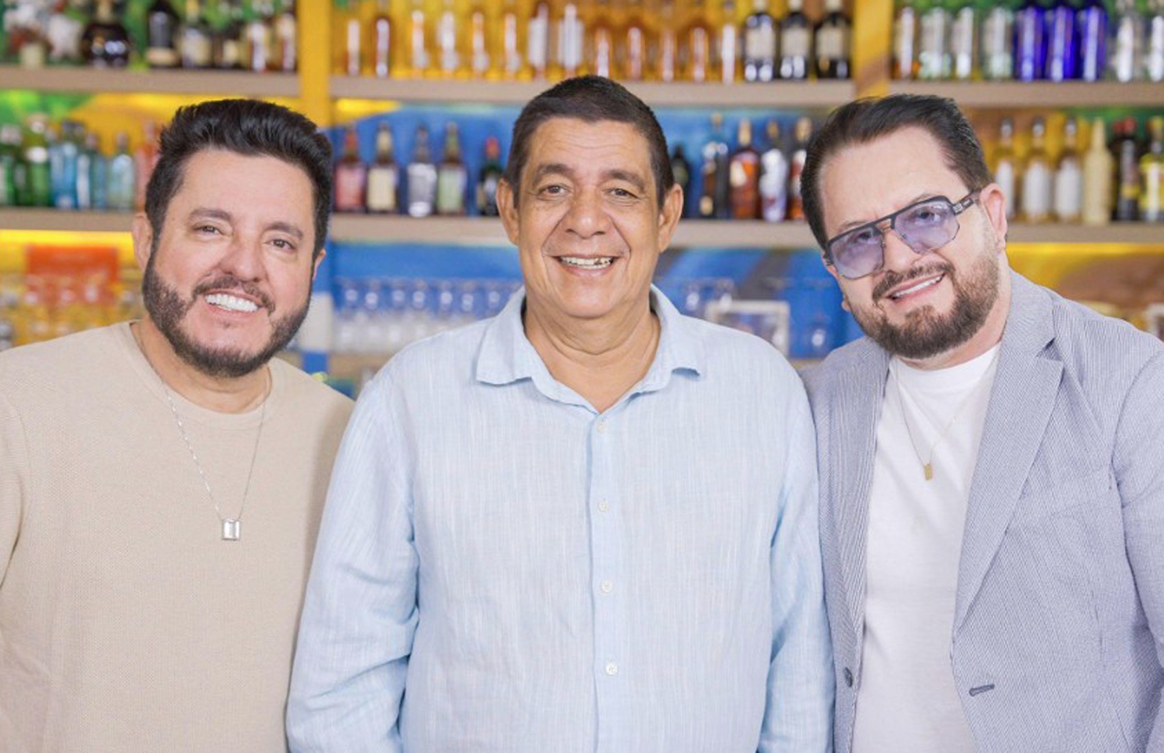 Feat inédito de Bruno & Marrone com Zeca Pagodinho só saiu graças à IA, revela dupla