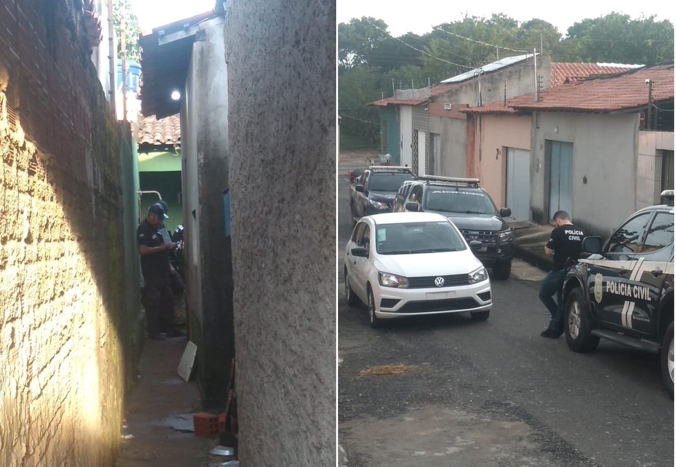 Polícia encontra fábrica clandestina de armas de fogo na Vila Irmã Dulce, na Zona Sul de Teresina — Foto: Polícia Civil