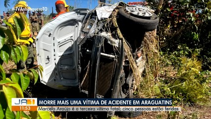 Morre a terceira vítima do acidente de trânsito em Araguatins