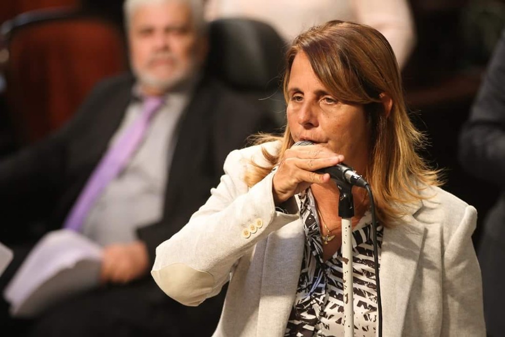 Deputada estadual Lucinha (PSD) — Foto: Reprodução/Facebook