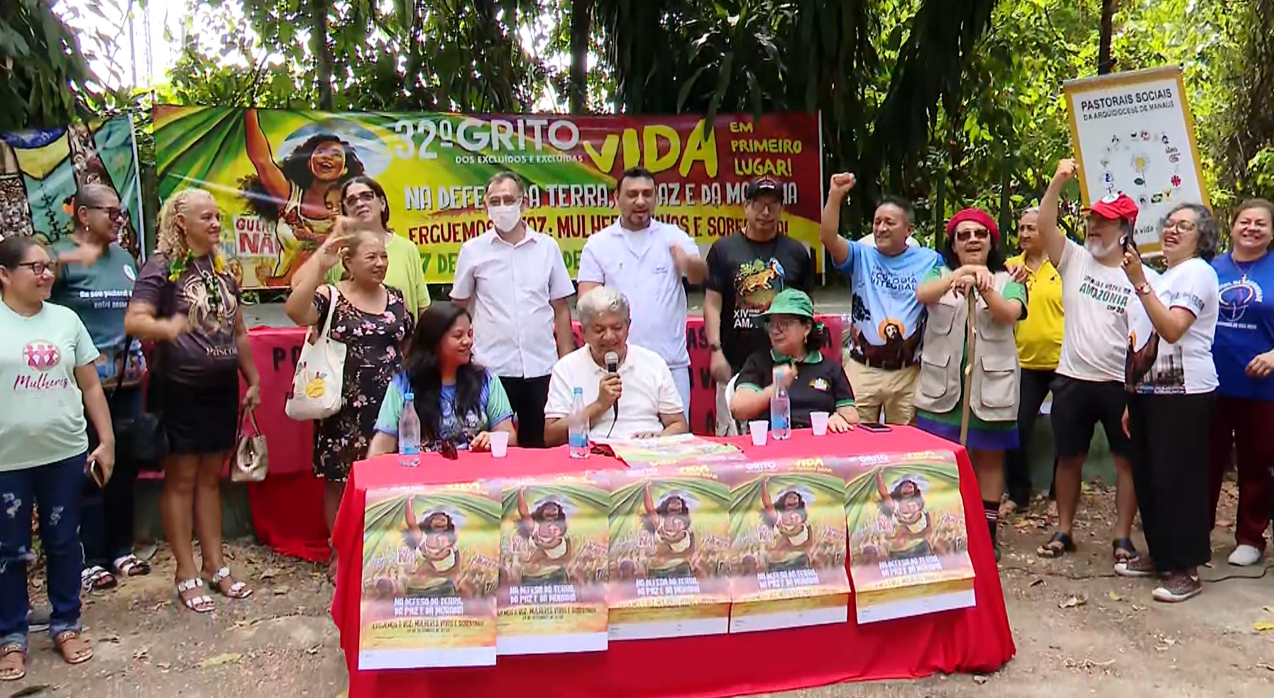 Grito dos Excluídos reúne feira, debates e atividades culturais no INPA, em Manaus